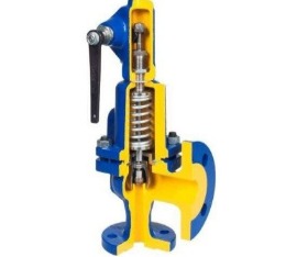 Клапаны предохранительные. Как установить предохранительный клапан  Предохранительный клапан  1. В системах водоснабжения, пароконденсатных системах и других жидкостных средах перед установкой клапана нужно убедиться, что в системе установлен фильтрующий элемент до клапана предохранительного на расстоянии предусмотренным паспортом изделия. Если система, в которой устанавливается предохранительный клапан была уже запущена, необходимо очистить фильтр и трубопровод от окалины и других механических включений, систему нужно промыть. Пренебрежение данным требованием может привести к выходу из строя уплотнения рабочей части клапана, что не является гарантийным случаем. 2. Предохранительный клапан должен быть строго установлен в соответствии с направлением потока среды указанном на корпусе клапана. 3. Клапан должен быть установлен строго вертикально, взводным рычагом вверх. 4. Предохранительный клапан срабатывает на превышении определенного порога давления, для защиты объекта системы от гидроудара или разрушения, вследствие чего клапан должен быть расположен непосредственно перед объектом защиты от превышенного давления, в соответствии с паспортными данными предохранительного клапана, в зависимости от его модификации. 5. На участке от фильтра до предохраняемого узла трубопровода не должно быть запирающих устройств, так как основным устройством должен быть клапан предохранительный. 6. Отвод линии пара или жидкости на участке до клапана не допустим. 7. Предохранительный клапан должен иметь линию сброса конденсата, воронку, или обратную систему отведения жидкости. 8. Оператор после срабатывания клапана должен зафиксировать факт срабатывания, взвести затвор клапана после нормализации давления в системе, повторно опломбировать предохранительный клапан.